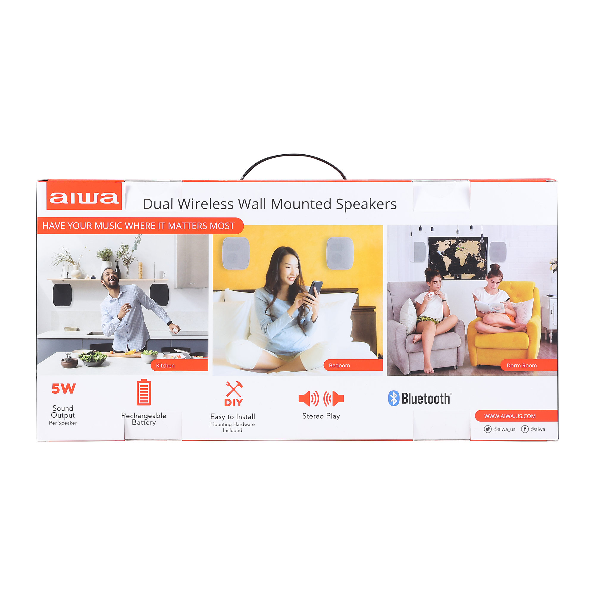 Wall Speaker 2pk