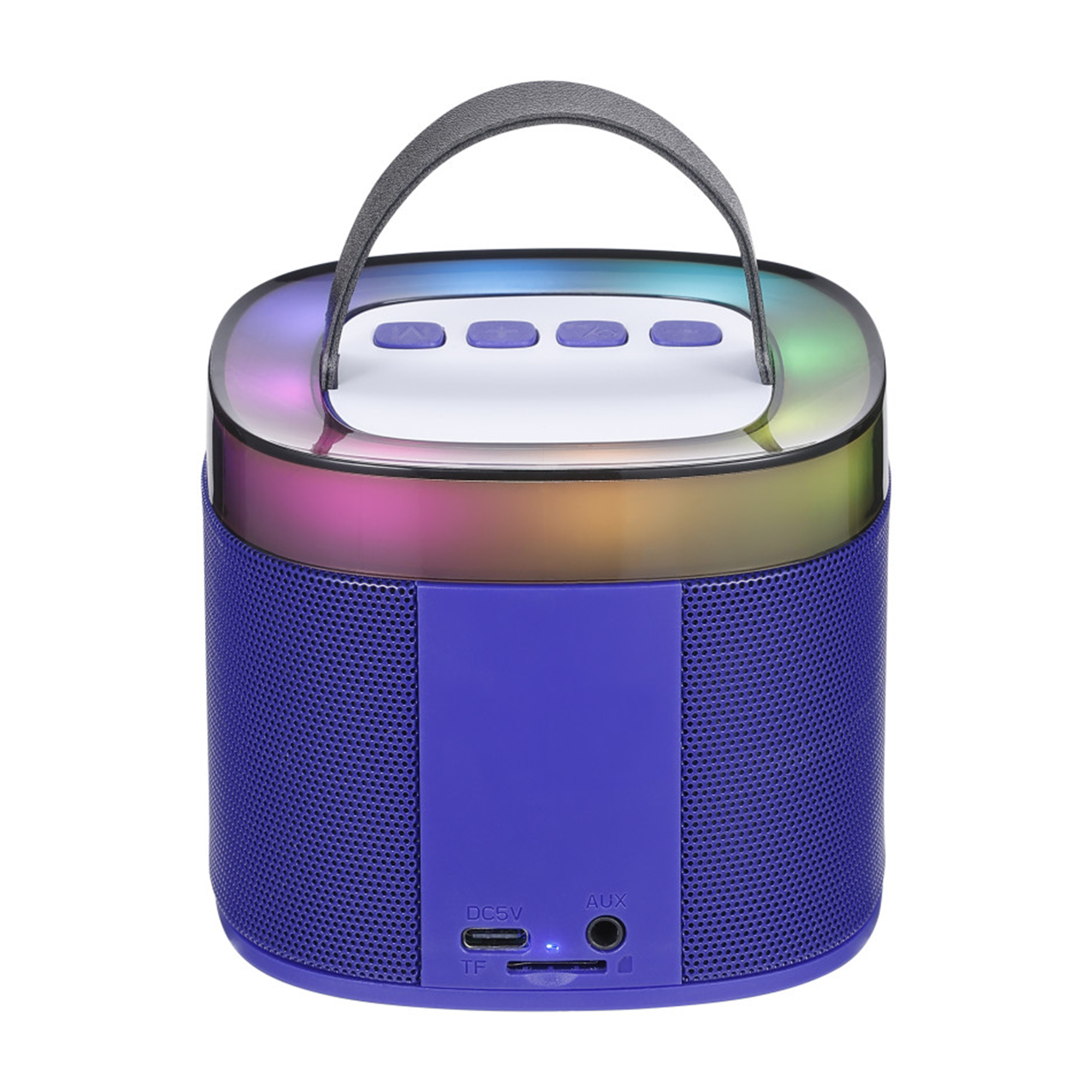 Wireless Light-Up Karaoke Speaker with Two Microphones