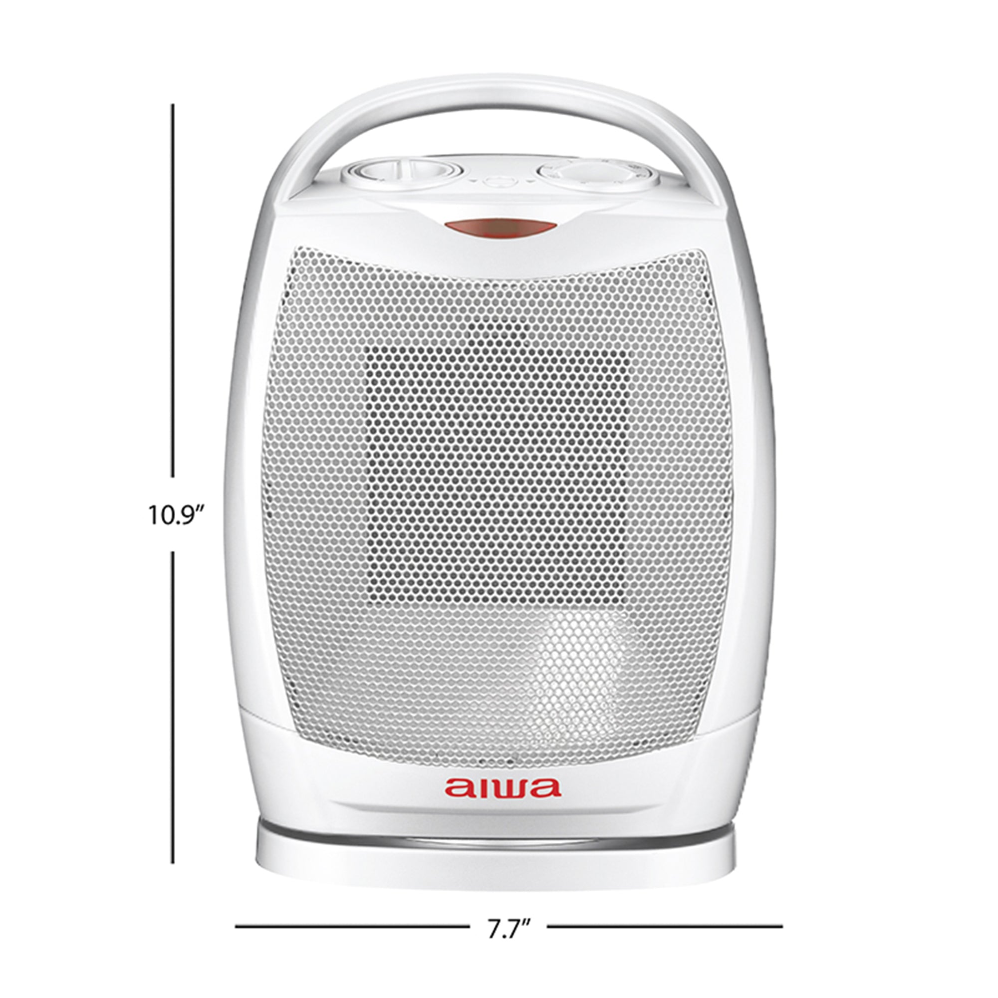 Oscillating Portable Room Heater with Fan Mode