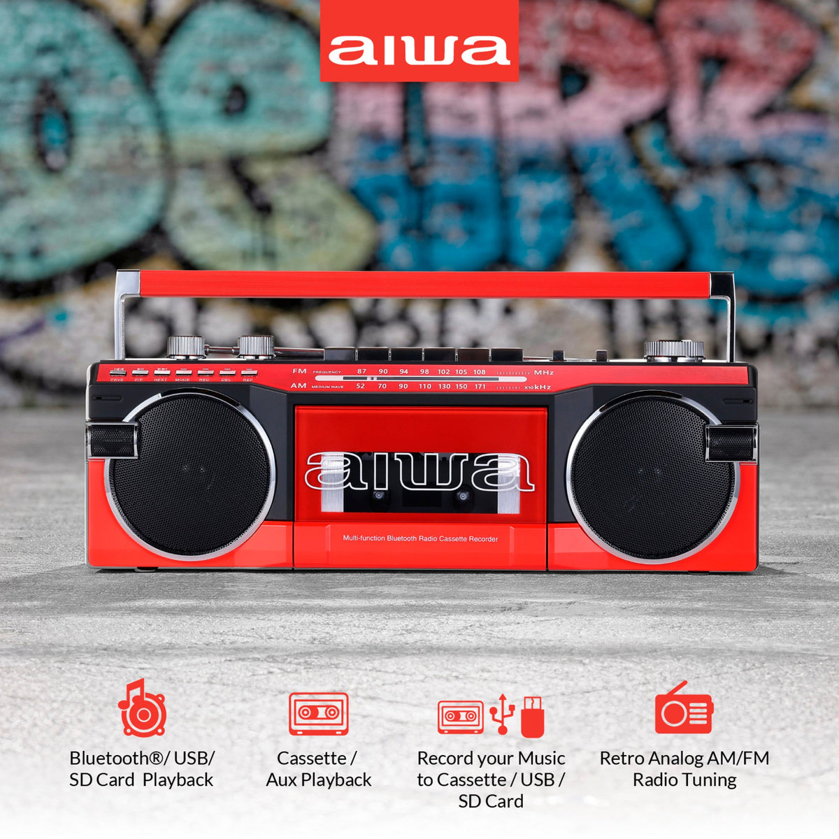 RETRO WIRELESS BOOMBOX