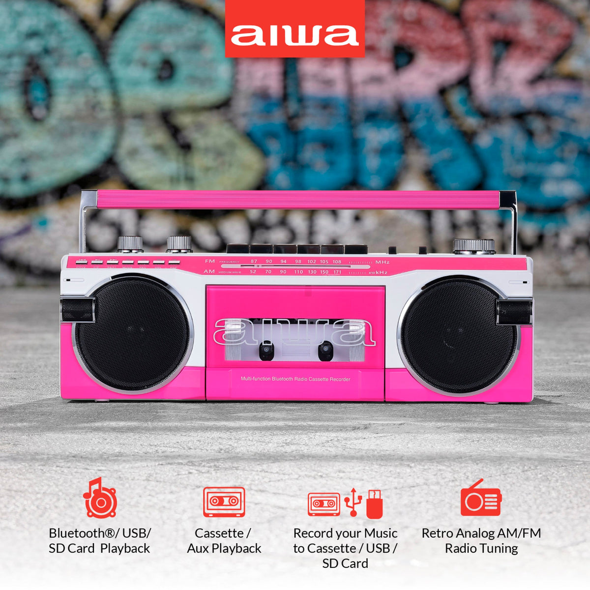 RETRO WIRELESS BOOMBOX