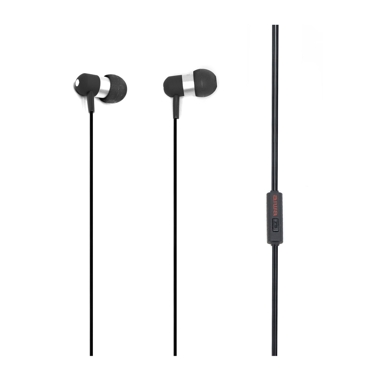 希少aiwa/アイワ STEREO IN-EAR HEADPHONE イヤフォン Connect In-Ear Stereo Earphones with Mic