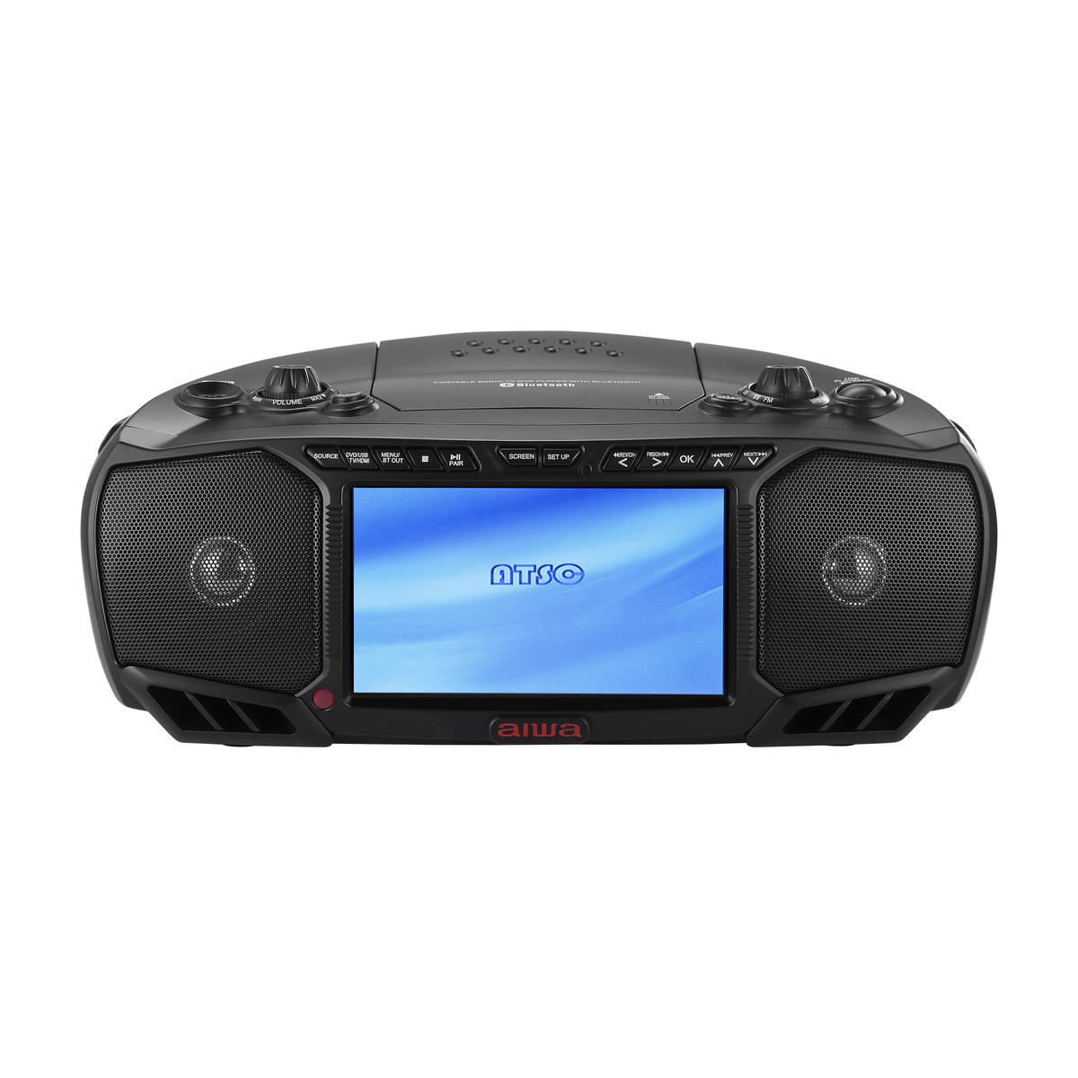 Portable Media Boombox with TV Tuner