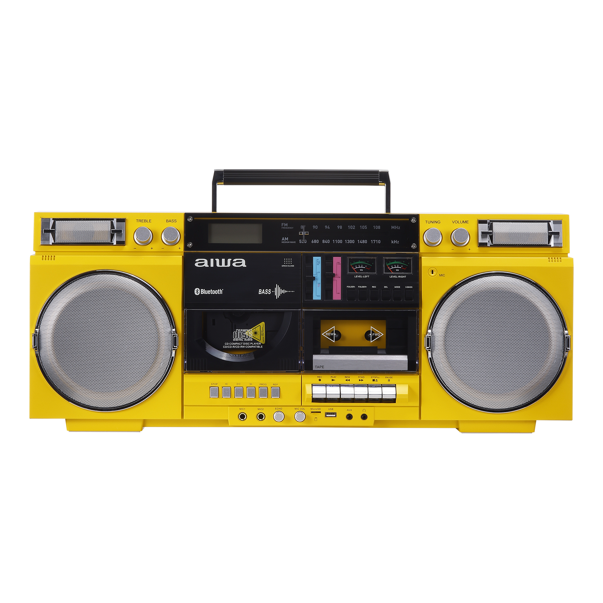 Retro Boombox with Cassette Player - Thumbnail 5