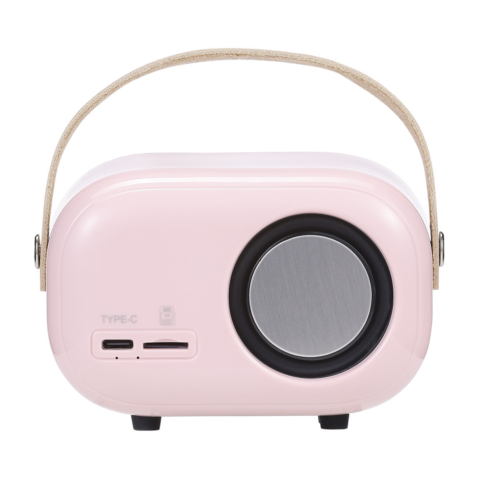 Wireless Light-Up Karaoke Speaker with Two Microphones