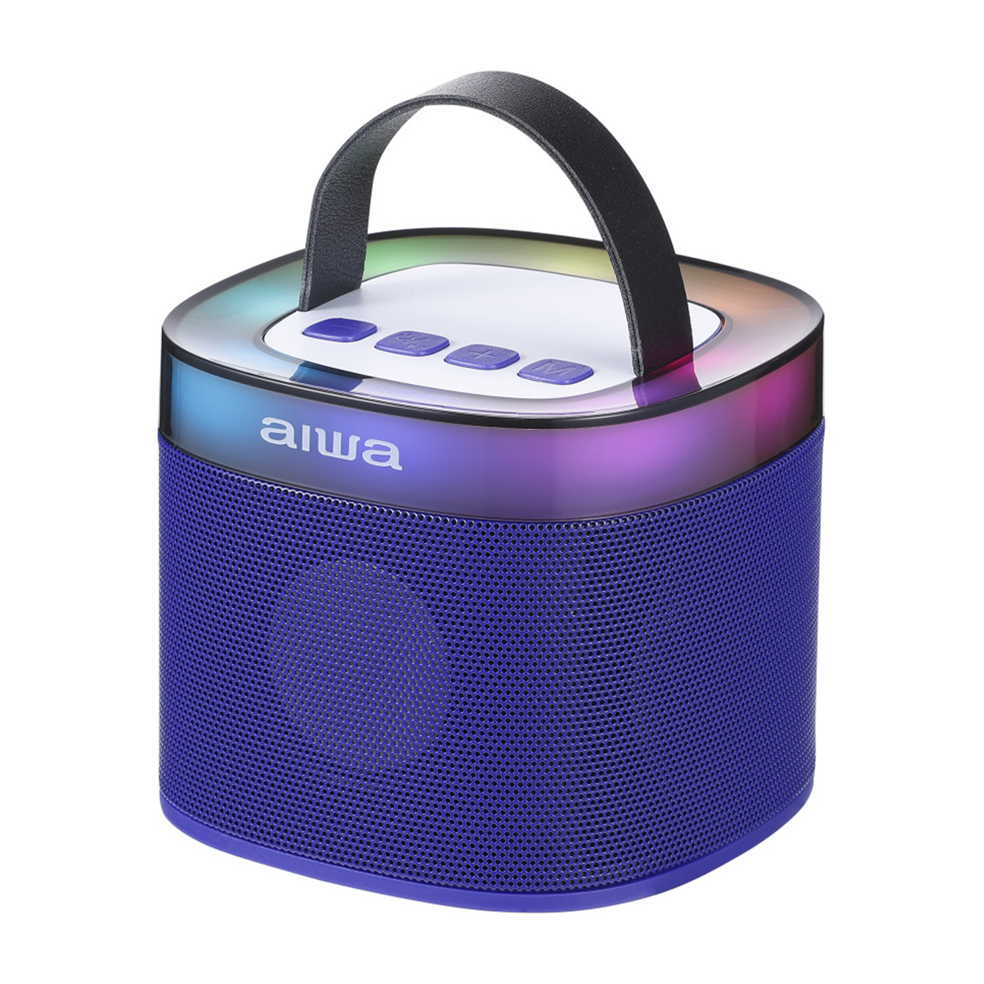 Wireless Light-Up Karaoke Speaker with Two Microphones