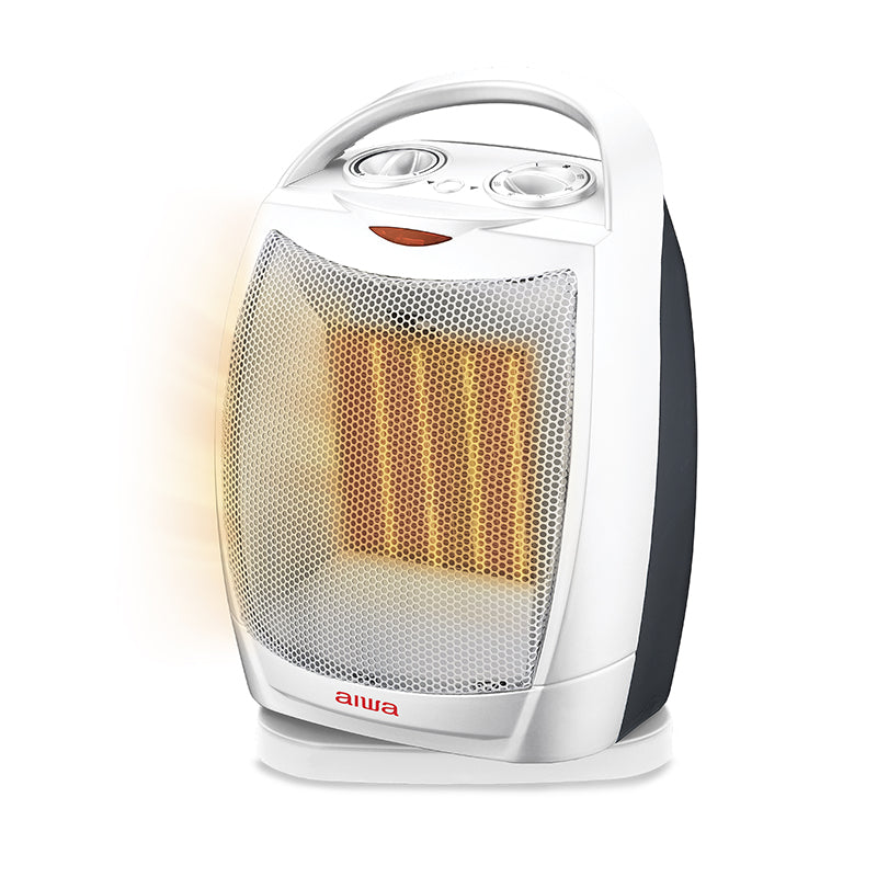 Oscillating Portable Room Heater with Fan Mode