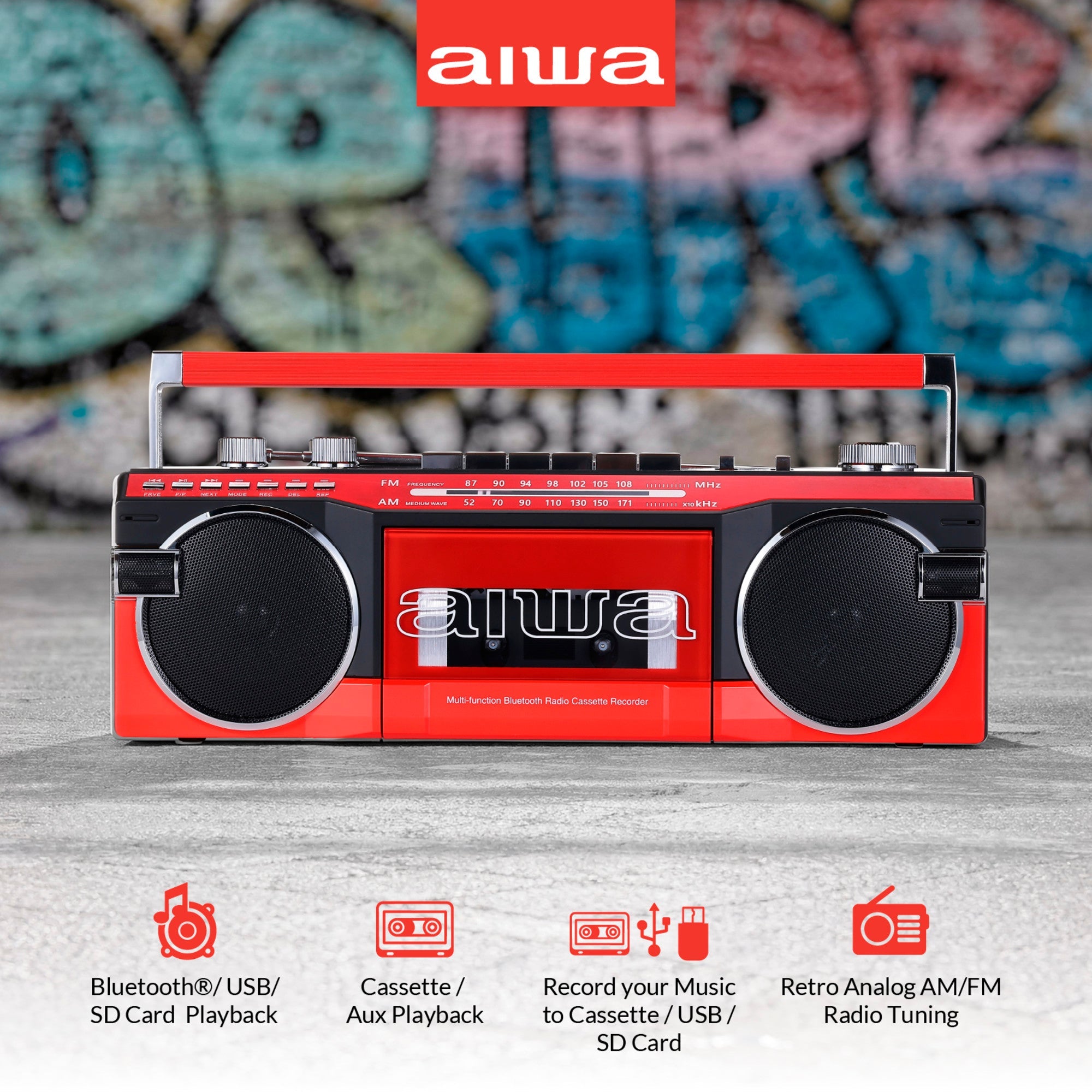 RETRO WIRELESS BOOMBOX