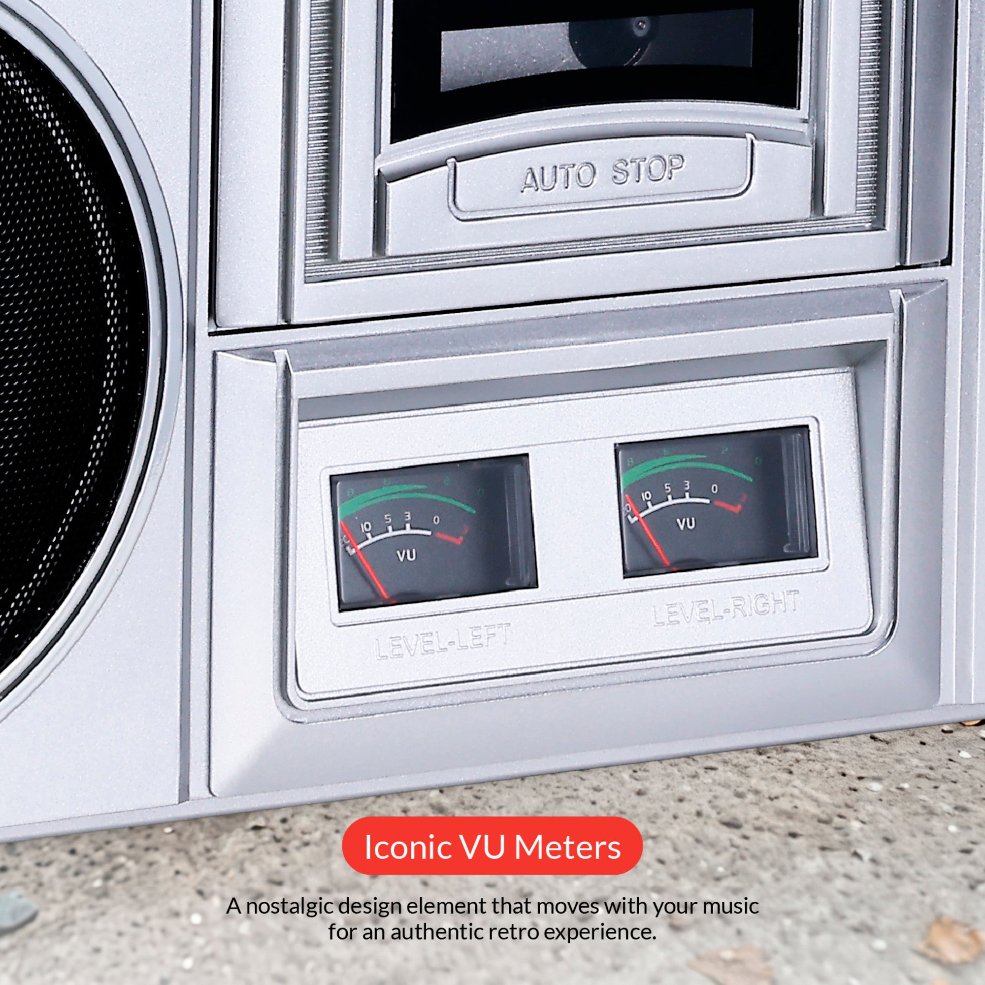 RETRO BOOMBOX WIRELESS SPEAKER