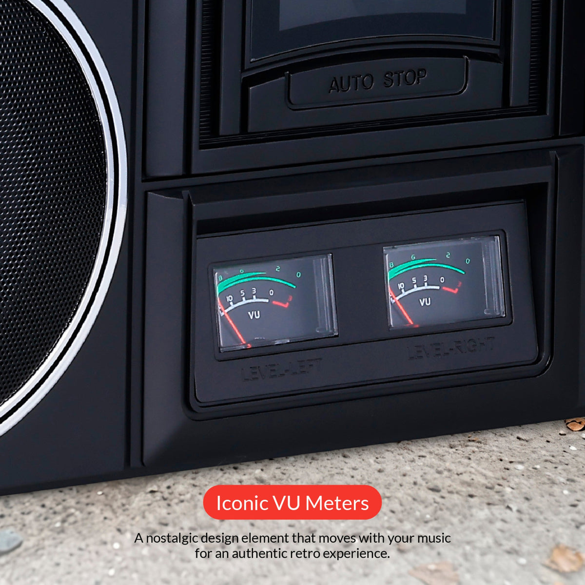 RETRO BOOMBOX WIRELESS SPEAKER