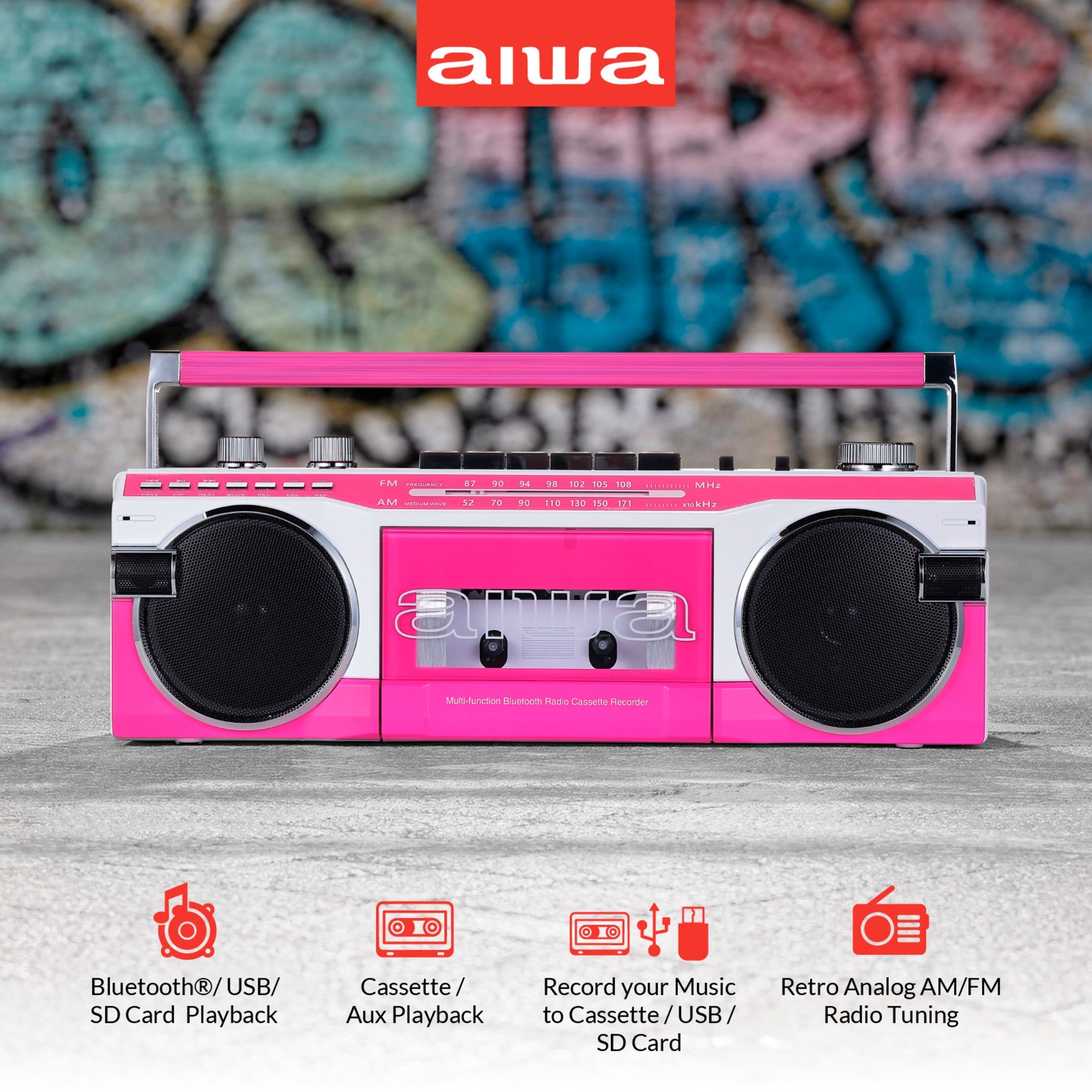 RETRO WIRELESS BOOMBOX